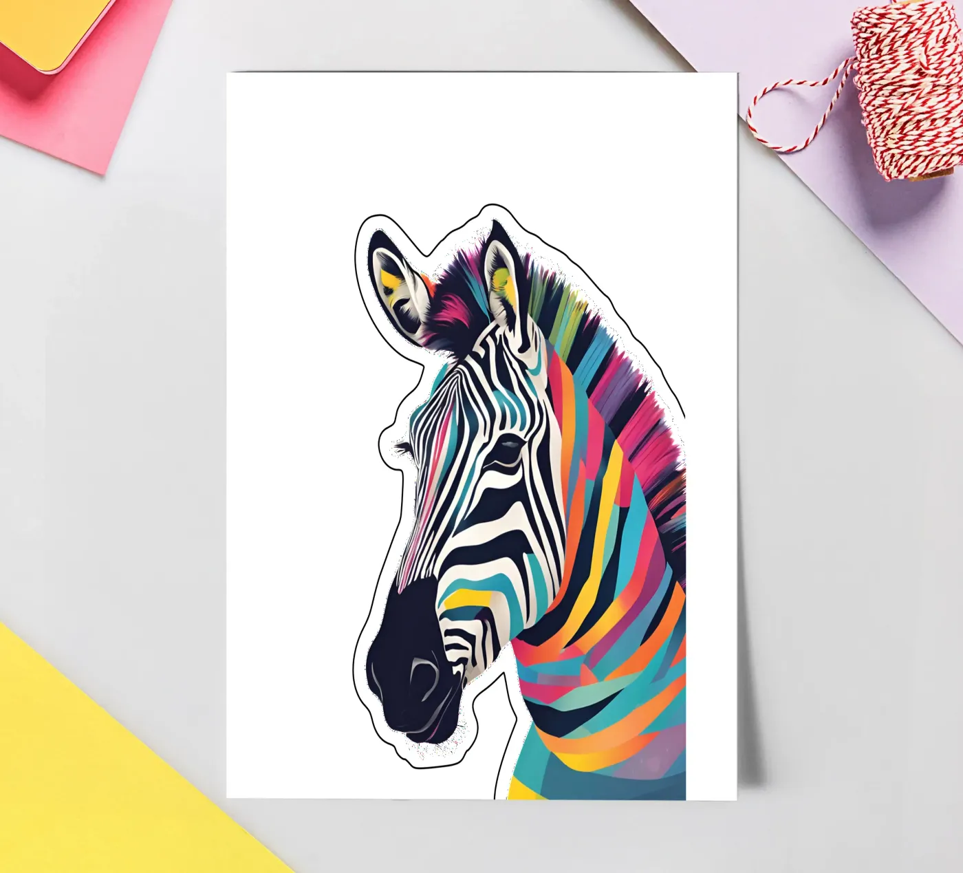 "Wild Elegance" sticker sheet by DesignArt