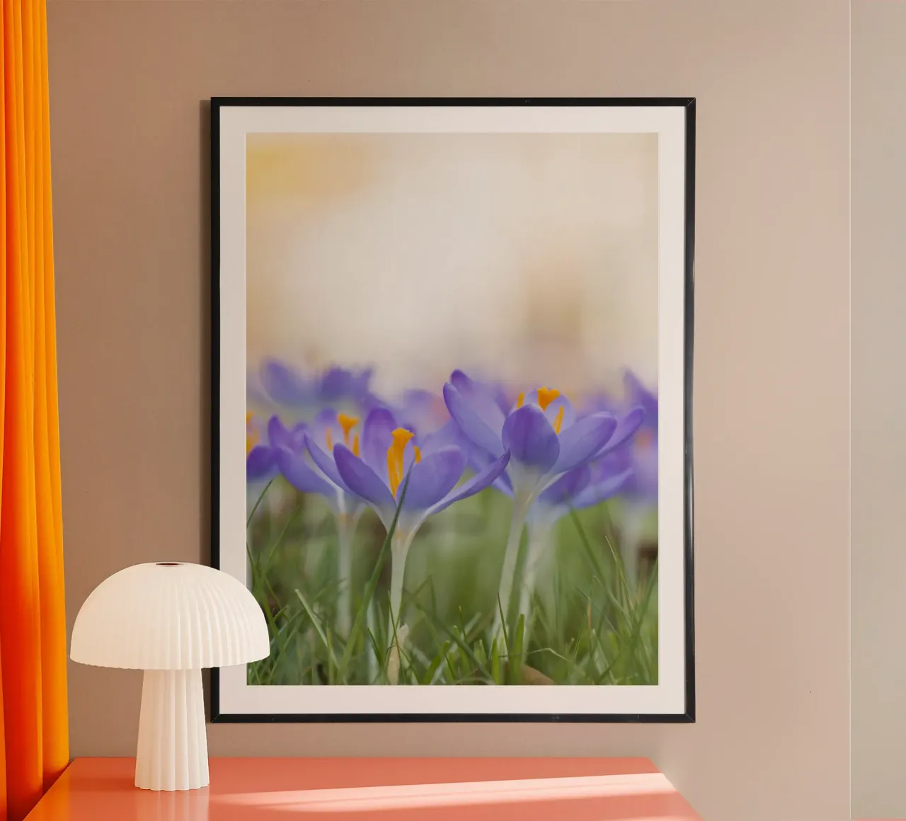 Crochi viola poster da Curious Collections by Marielle Leenders