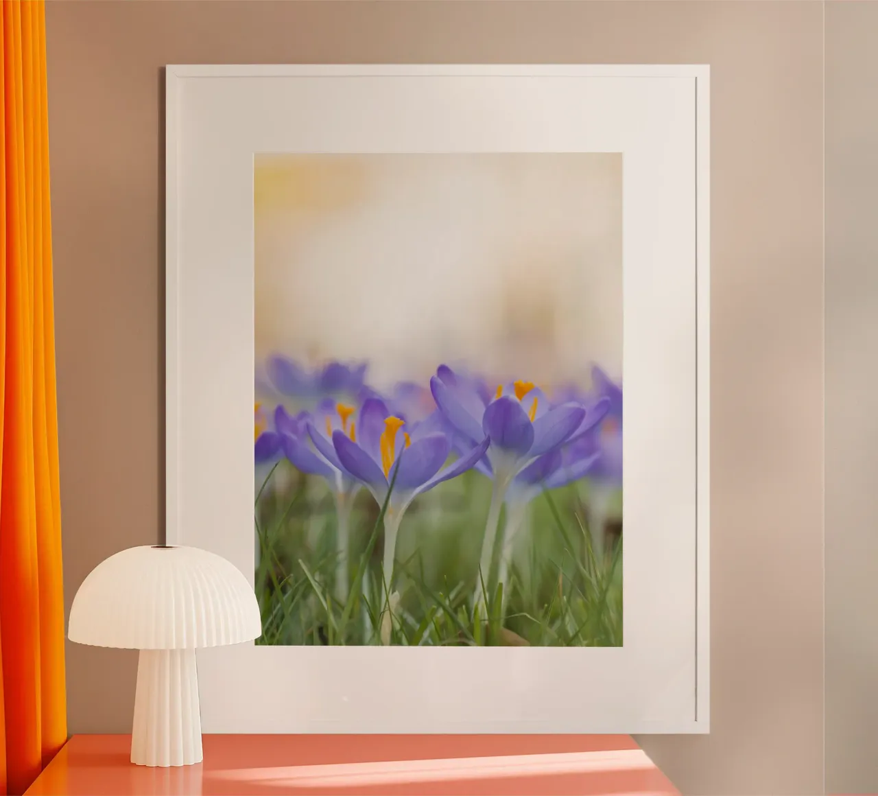 Crochi viola poster da Curious Collections by Marielle Leenders