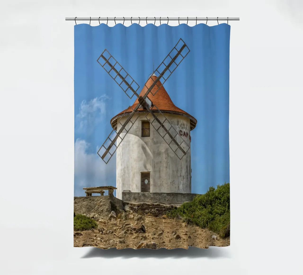 Classico Old Mil tenda da doccia da Curious Collections by Marielle Leenders