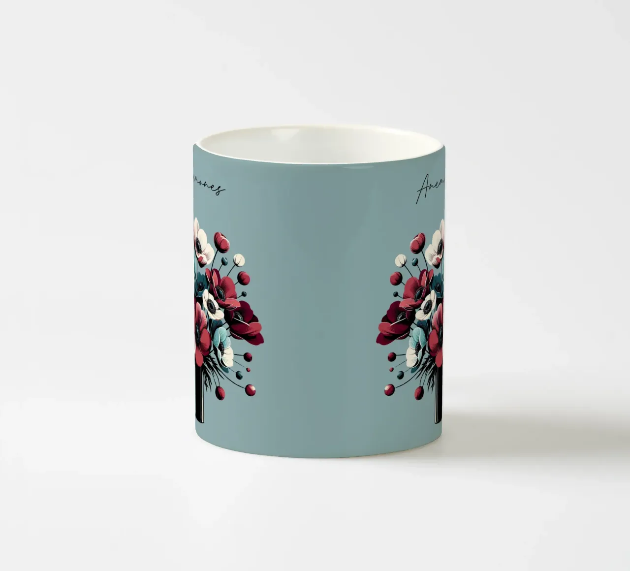 Anemonen tazza in ceramica da Digital Naive