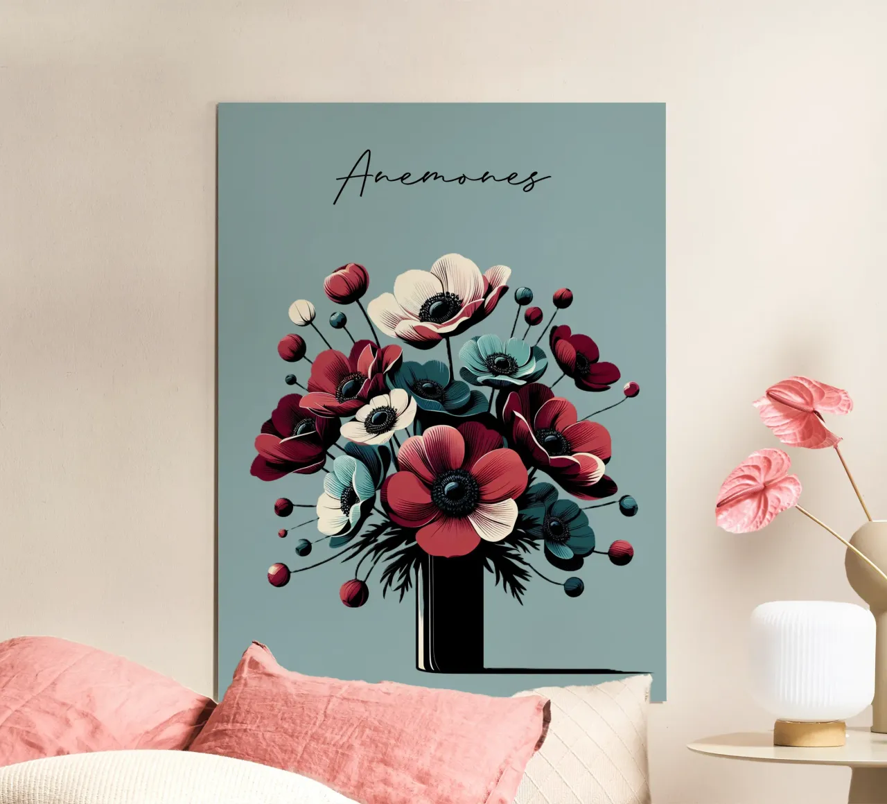 Anemonen poster da Digital Naive