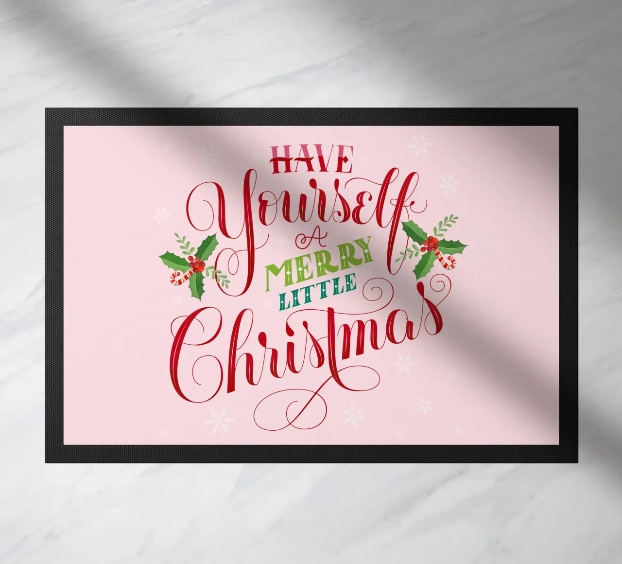 Feliz Navidad. Feliz Navidad. felpudo de CalliLetters