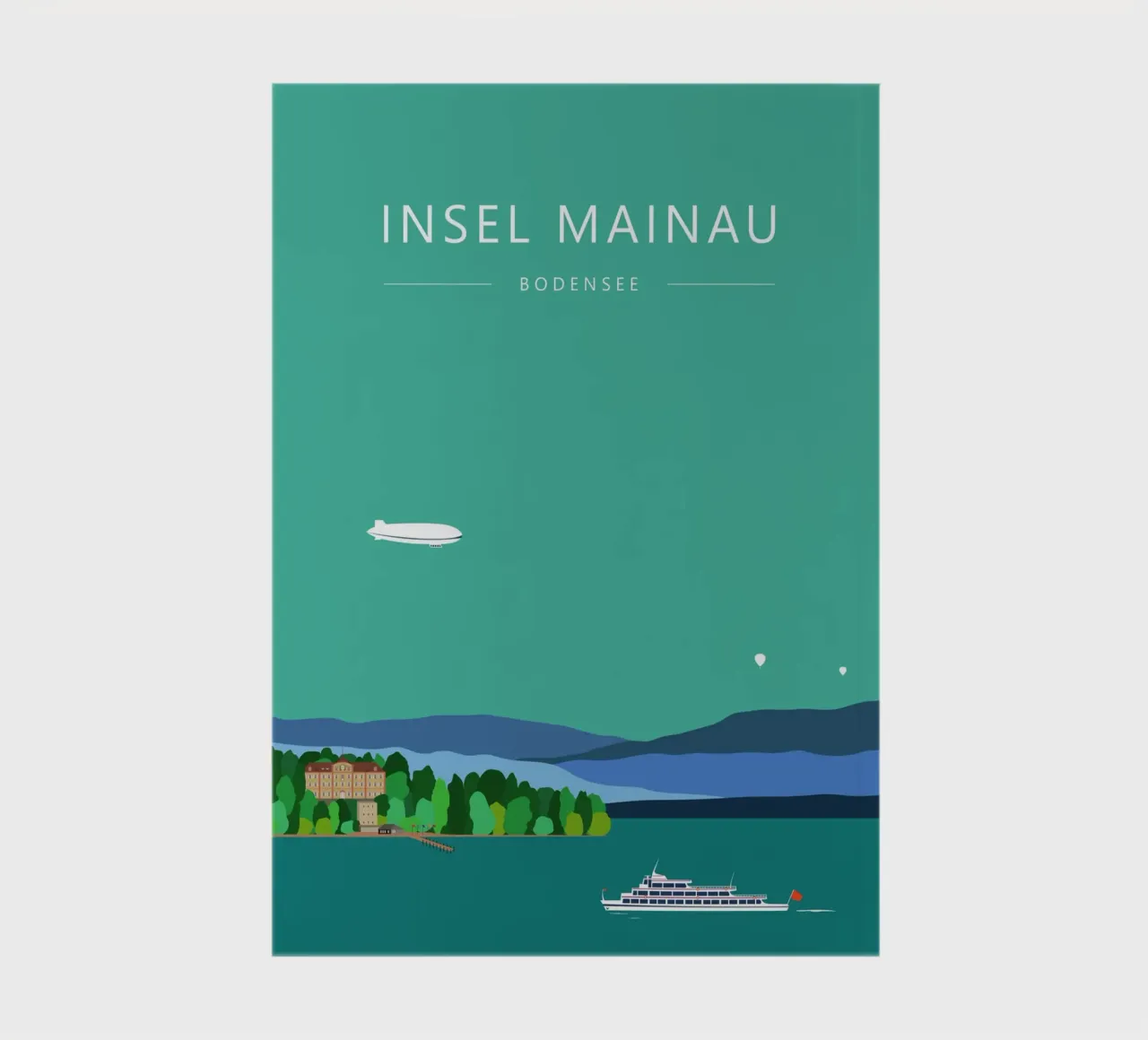 Insel Mainau, Bodensee notebook by Taimanta