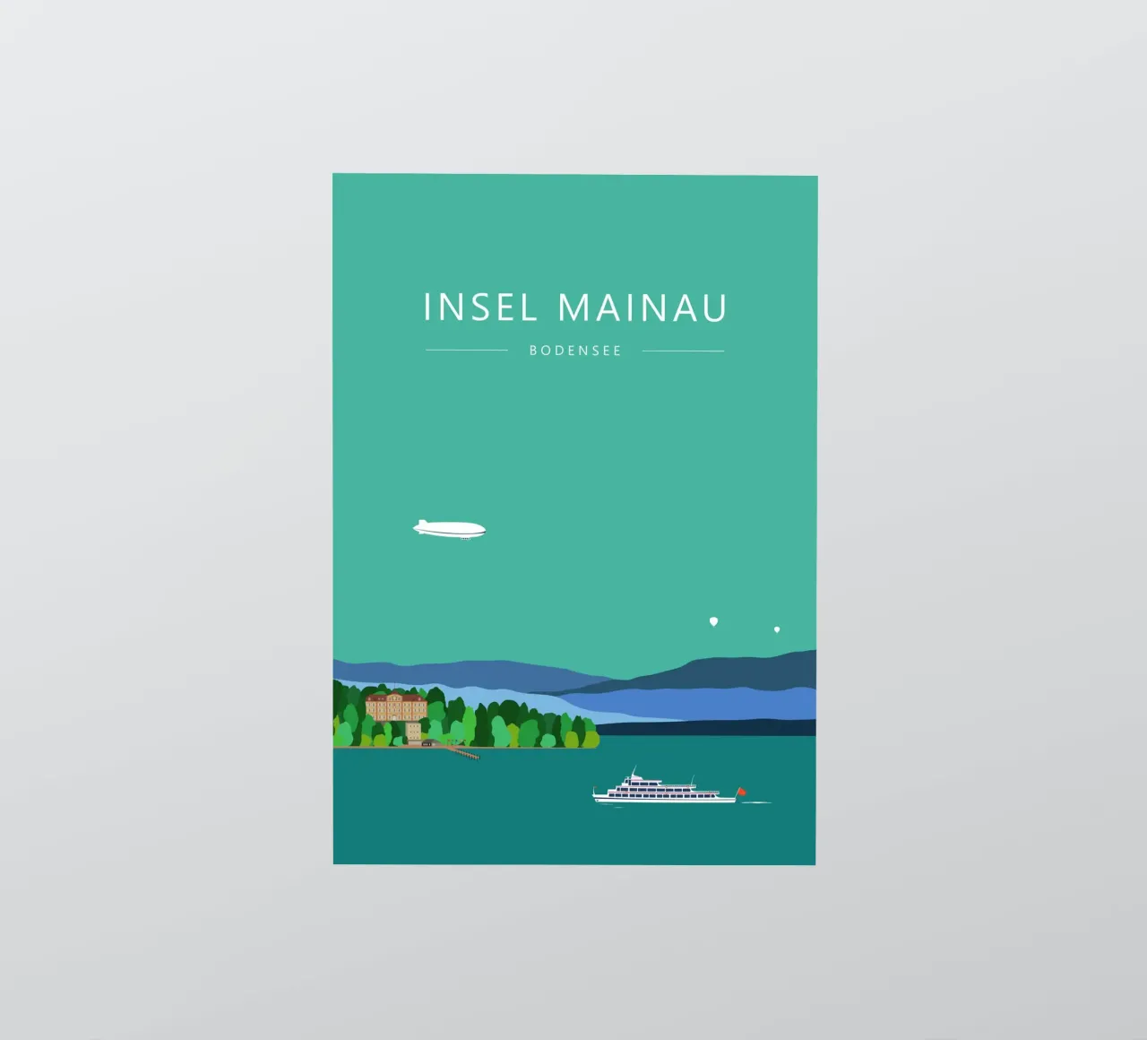 Insel Mainau, Bodensee sticker by Taimanta