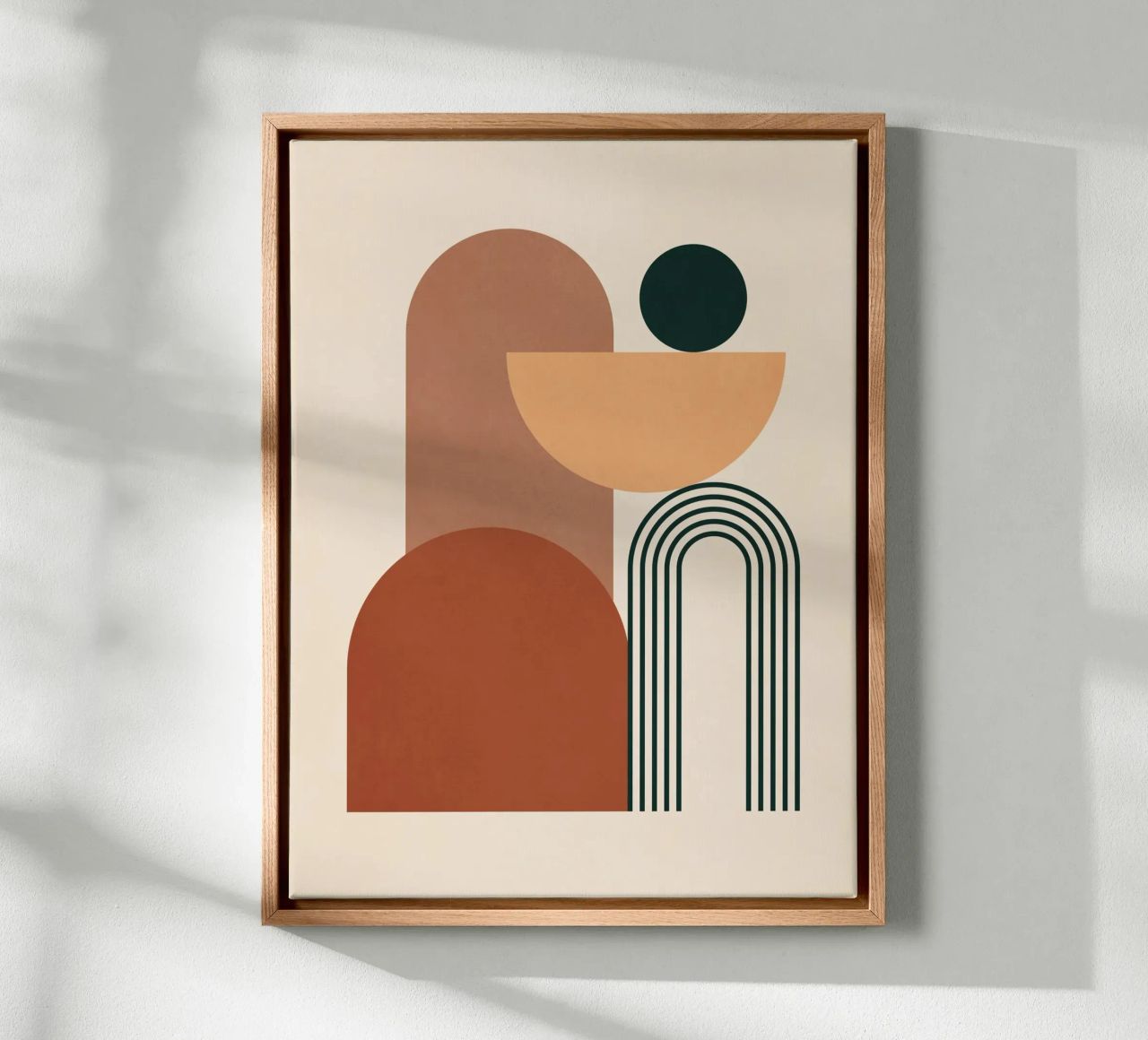 geometric abstract 61 canvas by Gaite