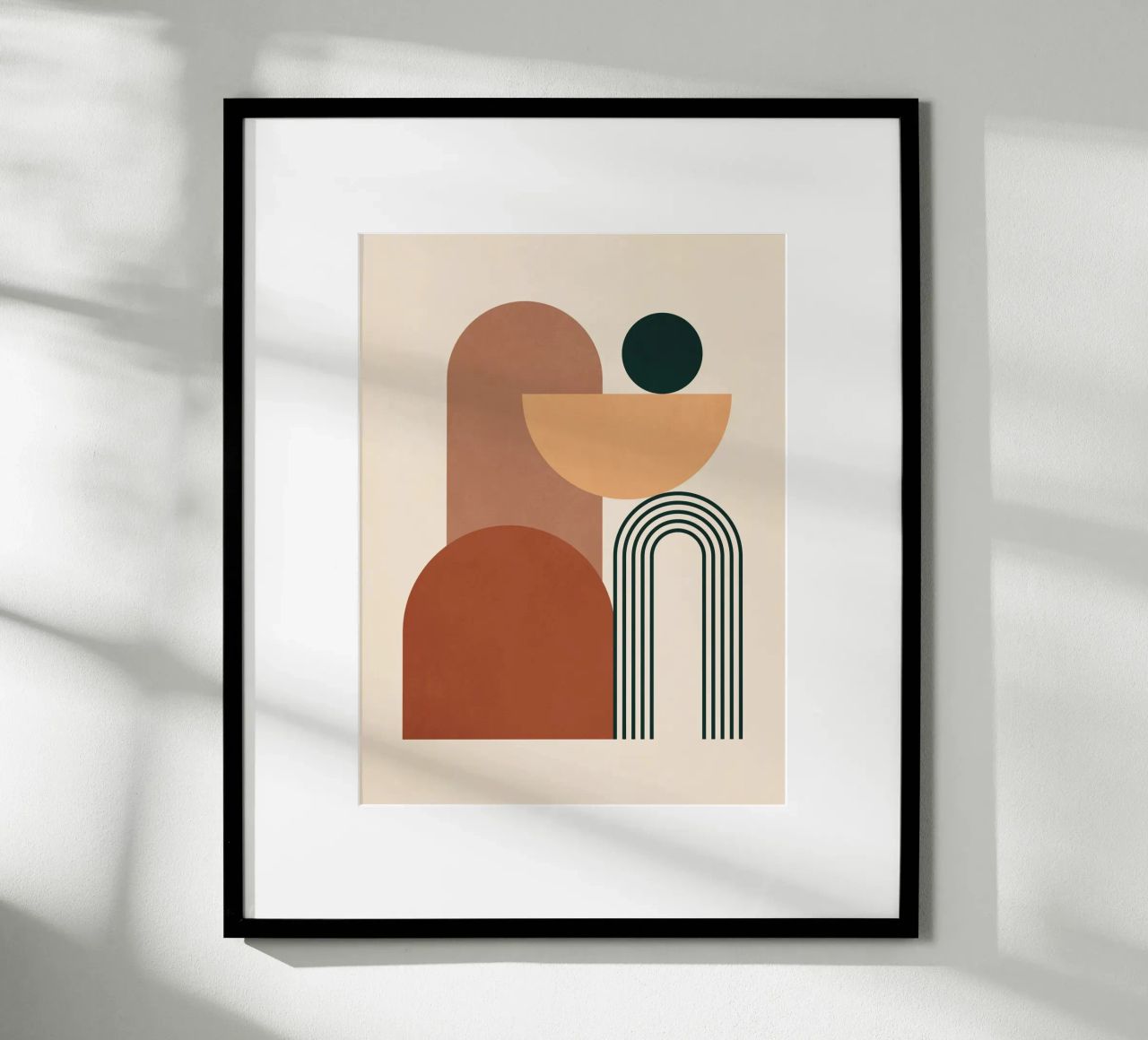 abstrait géométrique 61 poster de Gaite