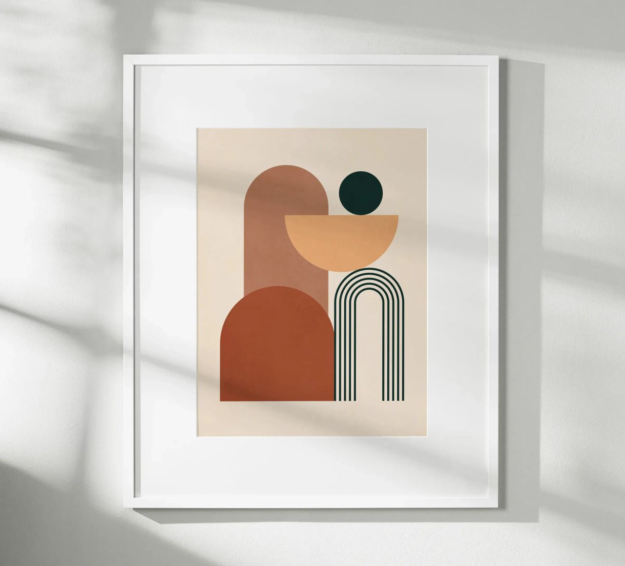 abstrait géométrique 61 poster de Gaite