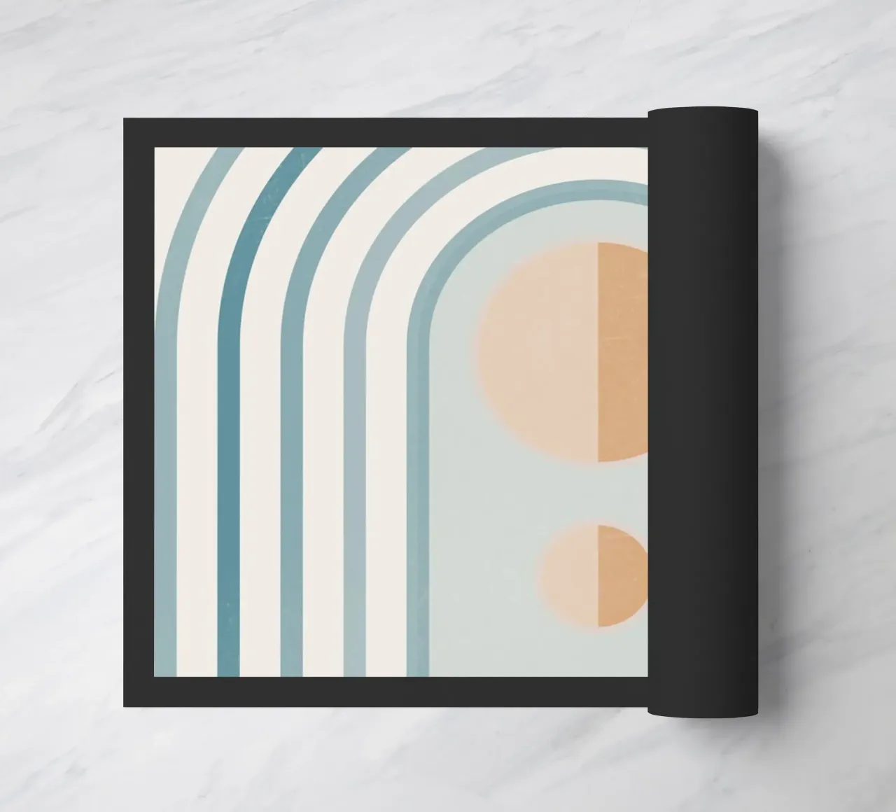 Arcobaleno geometrico minimale 4 zerbino da Gaite