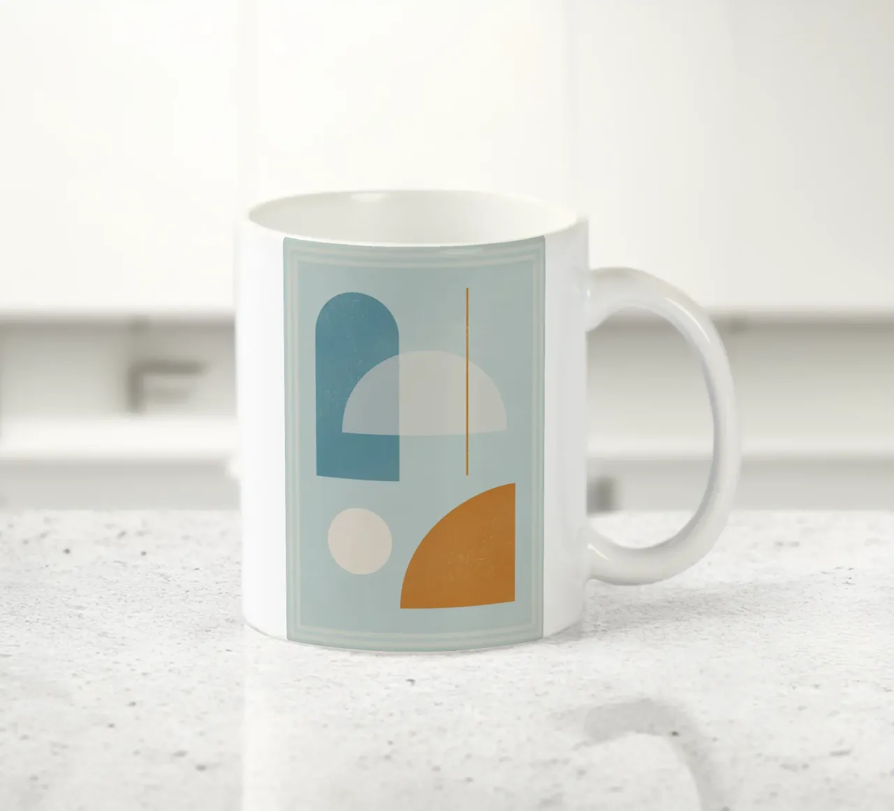 Astratto geometrico 103 tazza in ceramica da Gaite