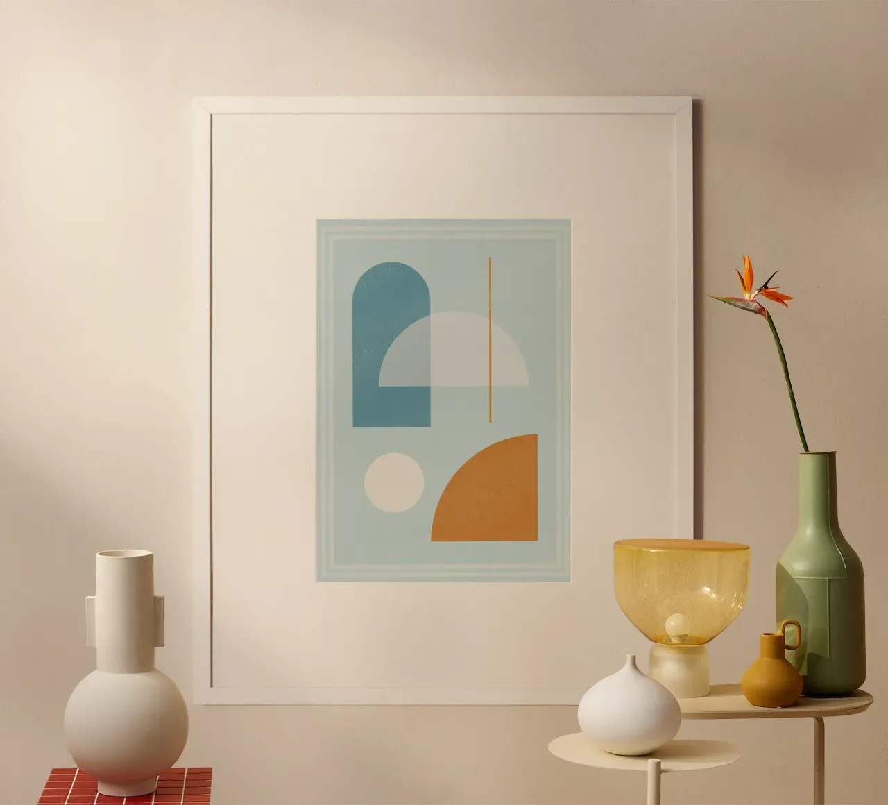 Astratto geometrico 103 poster da Gaite