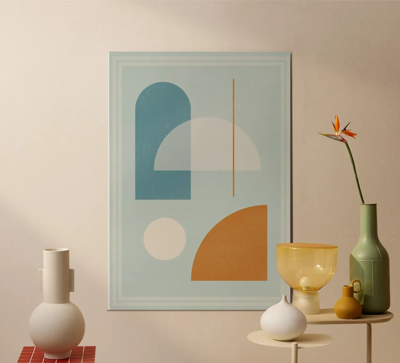 Astratto geometrico 103 poster da Gaite