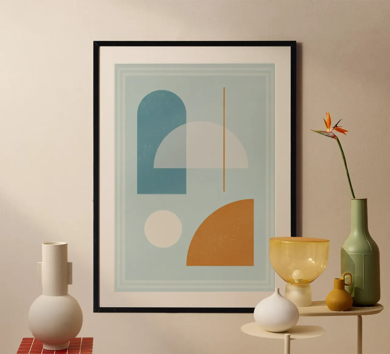 Astratto geometrico 103 poster da Gaite
