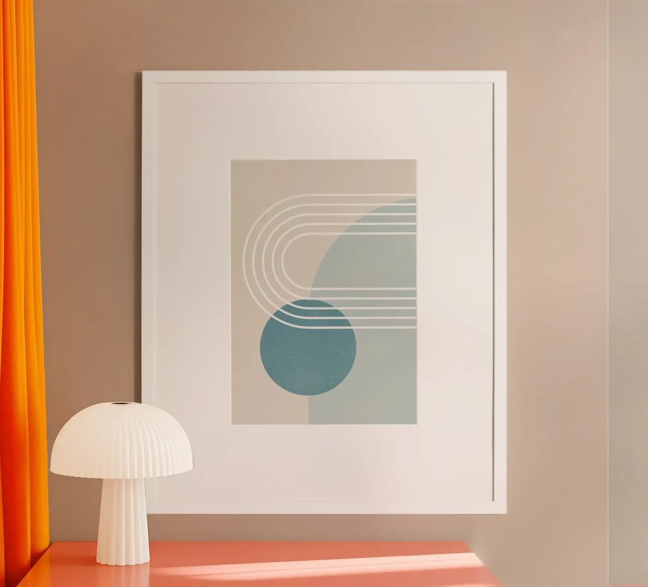 Astratto geometrico 102 poster da Gaite