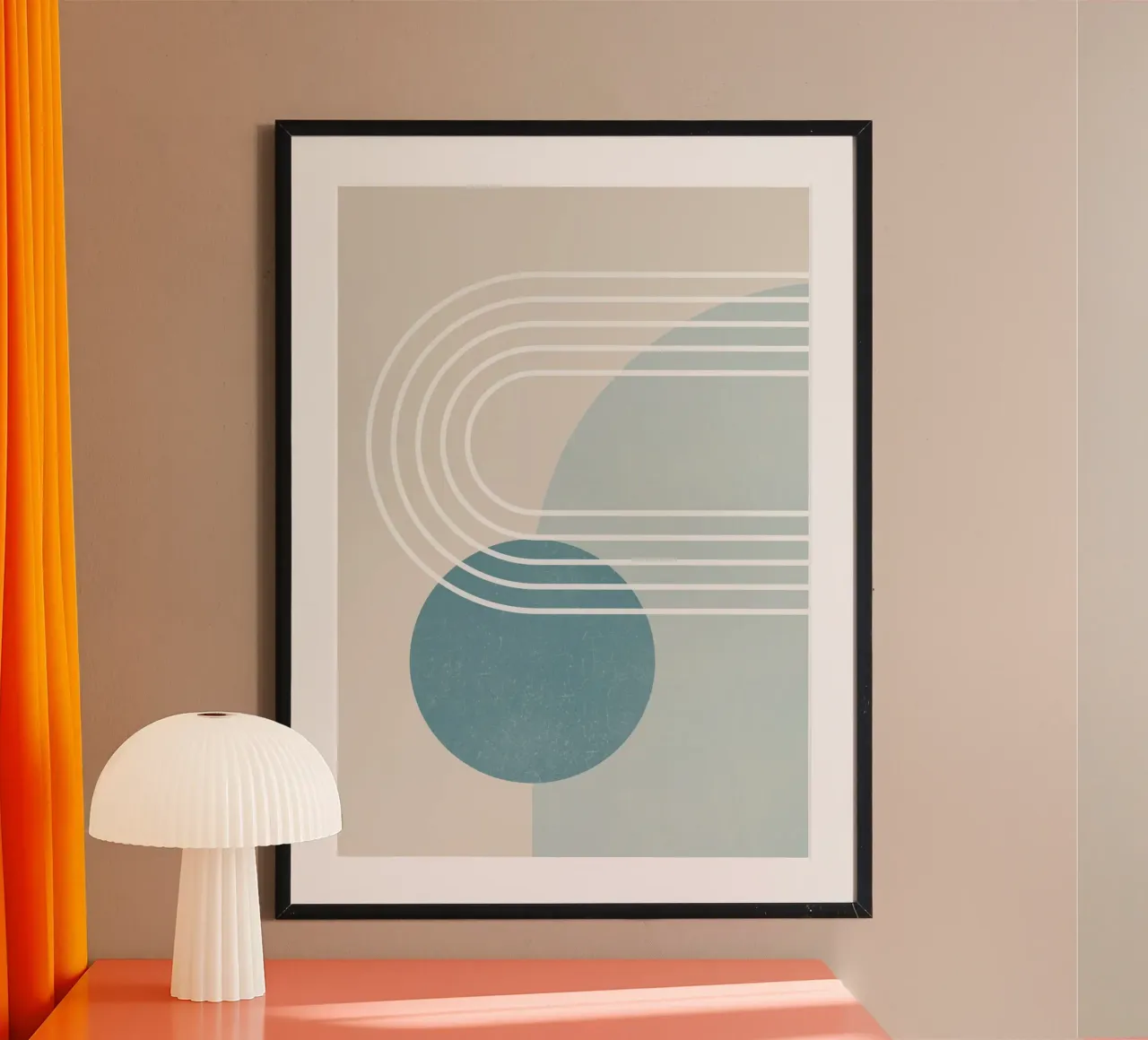 Astratto geometrico 102 poster da Gaite