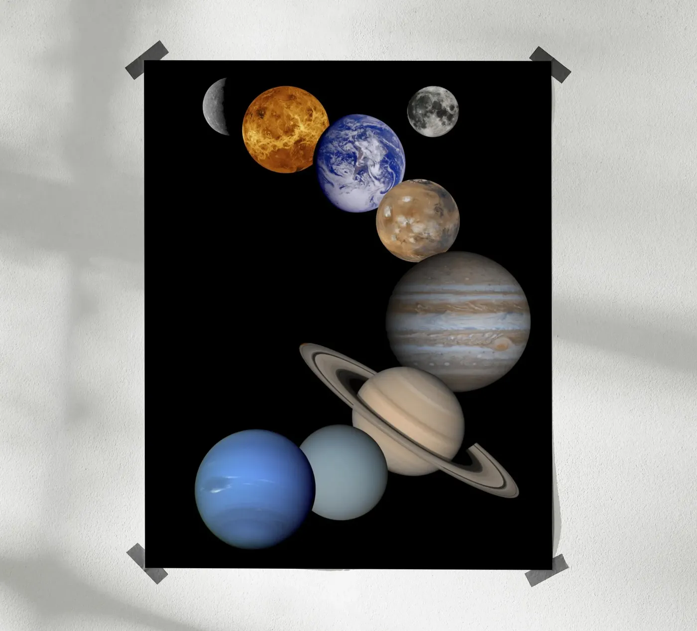 Solar System poster da ArtGo