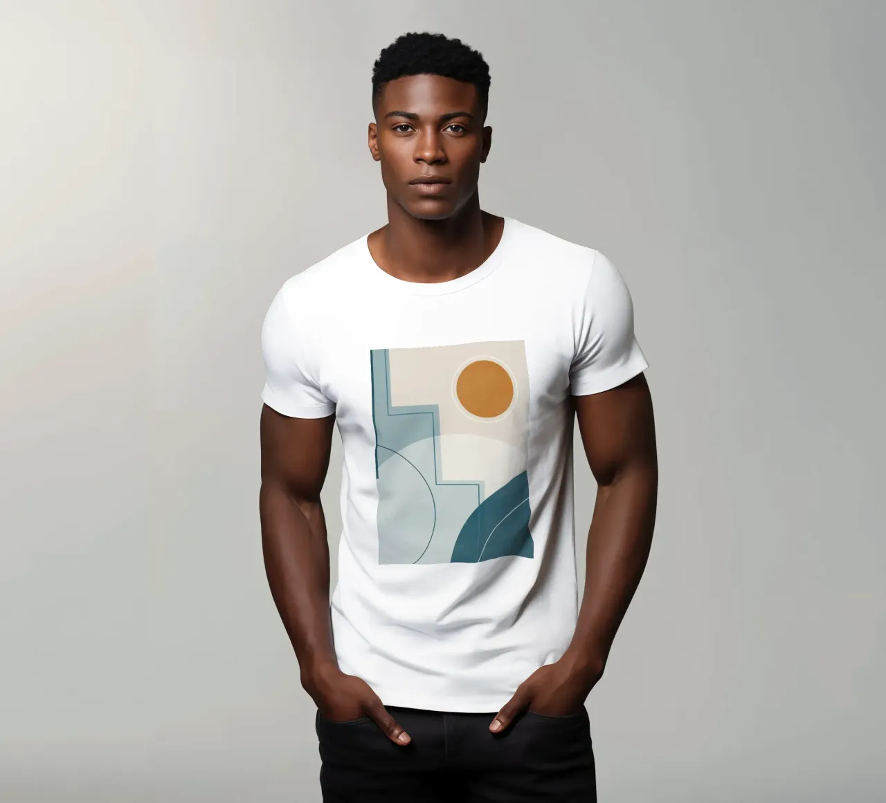 Astratto geometrico 101 t-shirt da Gaite