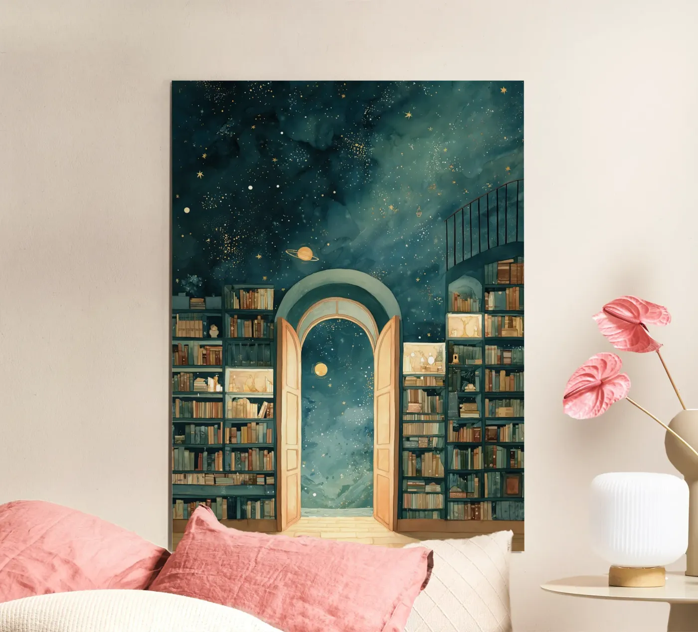 Space Library poster da LUMA SPACE