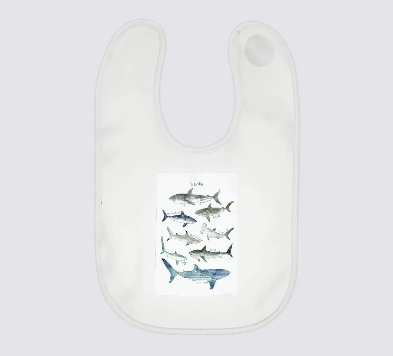 Sharks bavaglino da Amy Hamilton