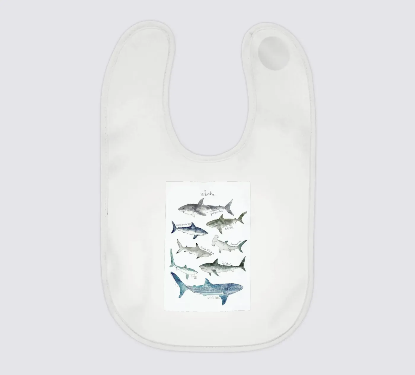 Sharks bavaglino da Amy Hamilton