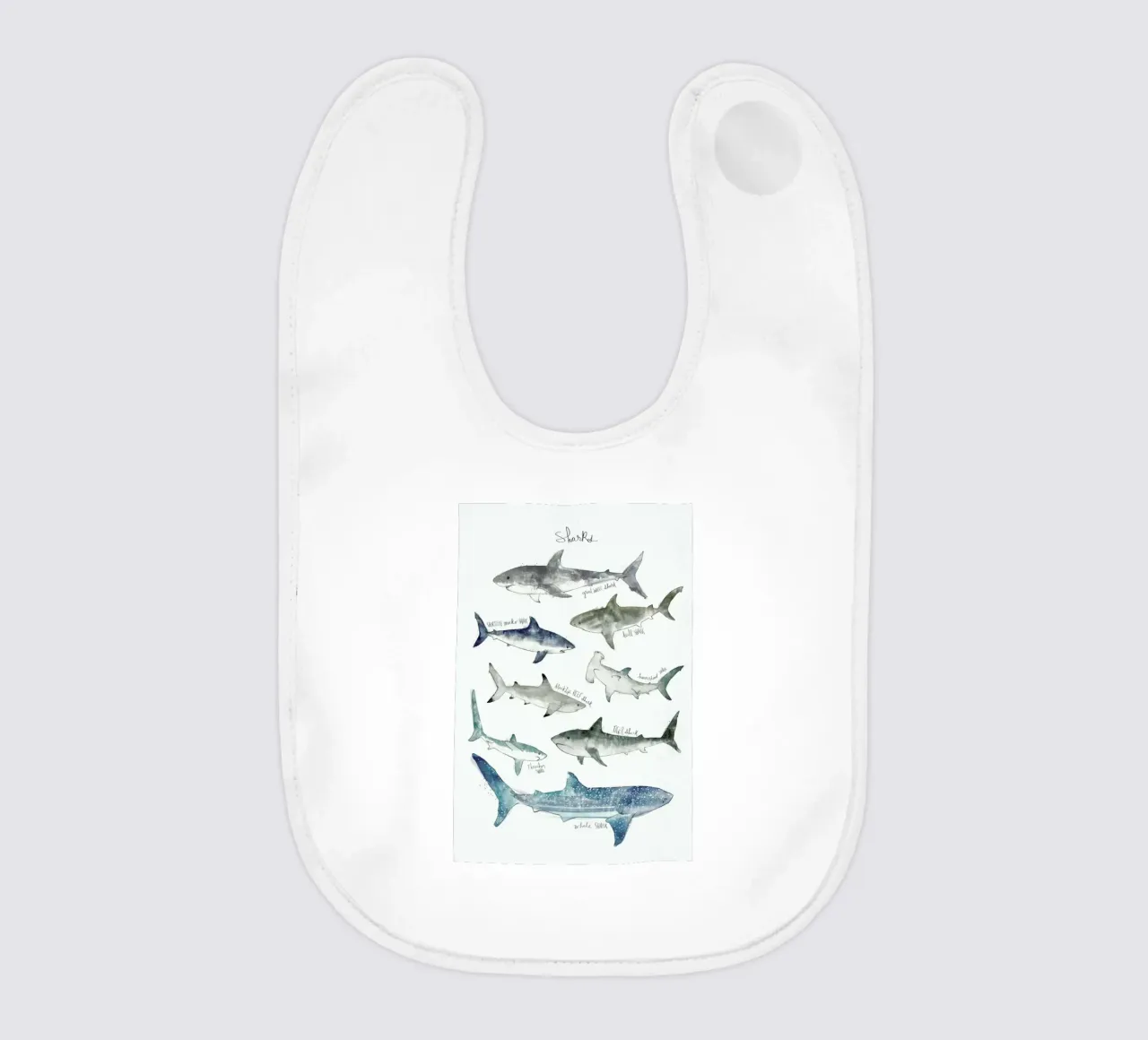 Sharks bavaglino da Amy Hamilton