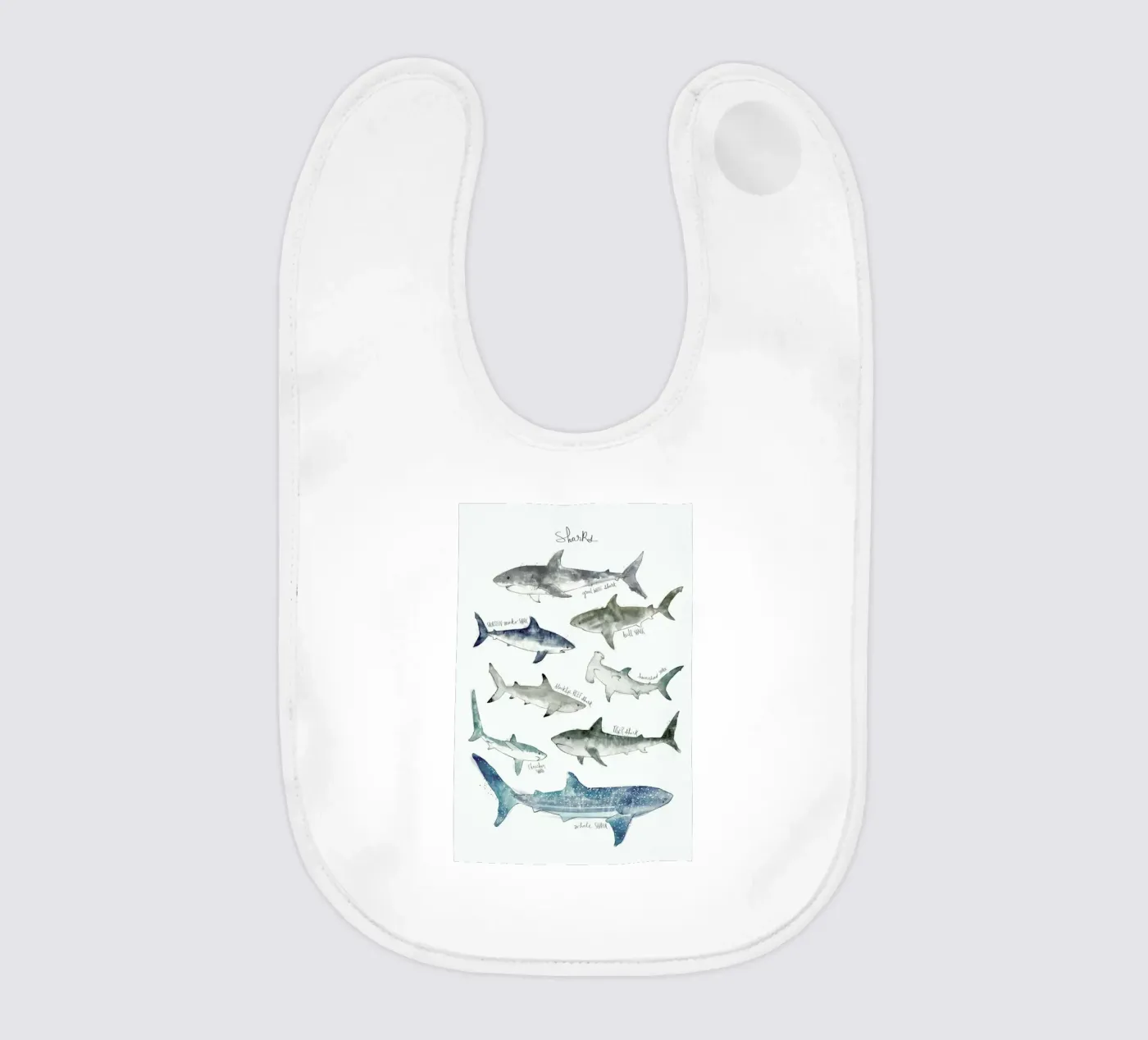 Sharks bavaglino da Amy Hamilton