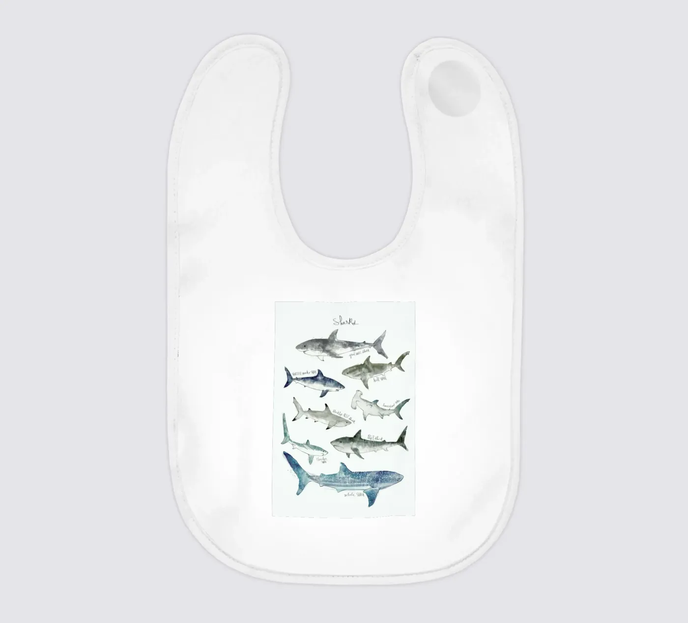 Sharks Babylätzchen von Amy Hamilton