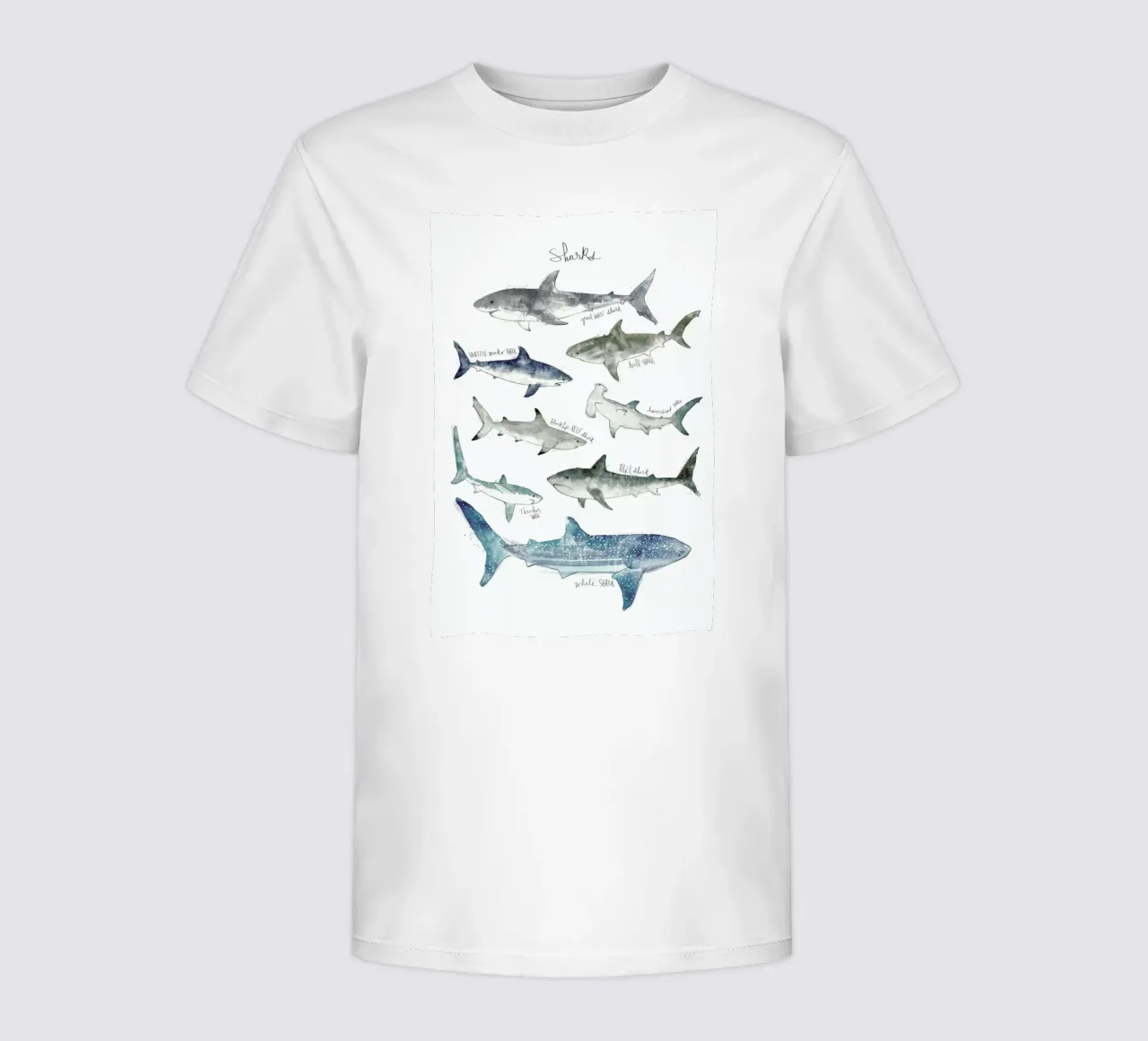 Sharks t-shirt bambini da Amy Hamilton