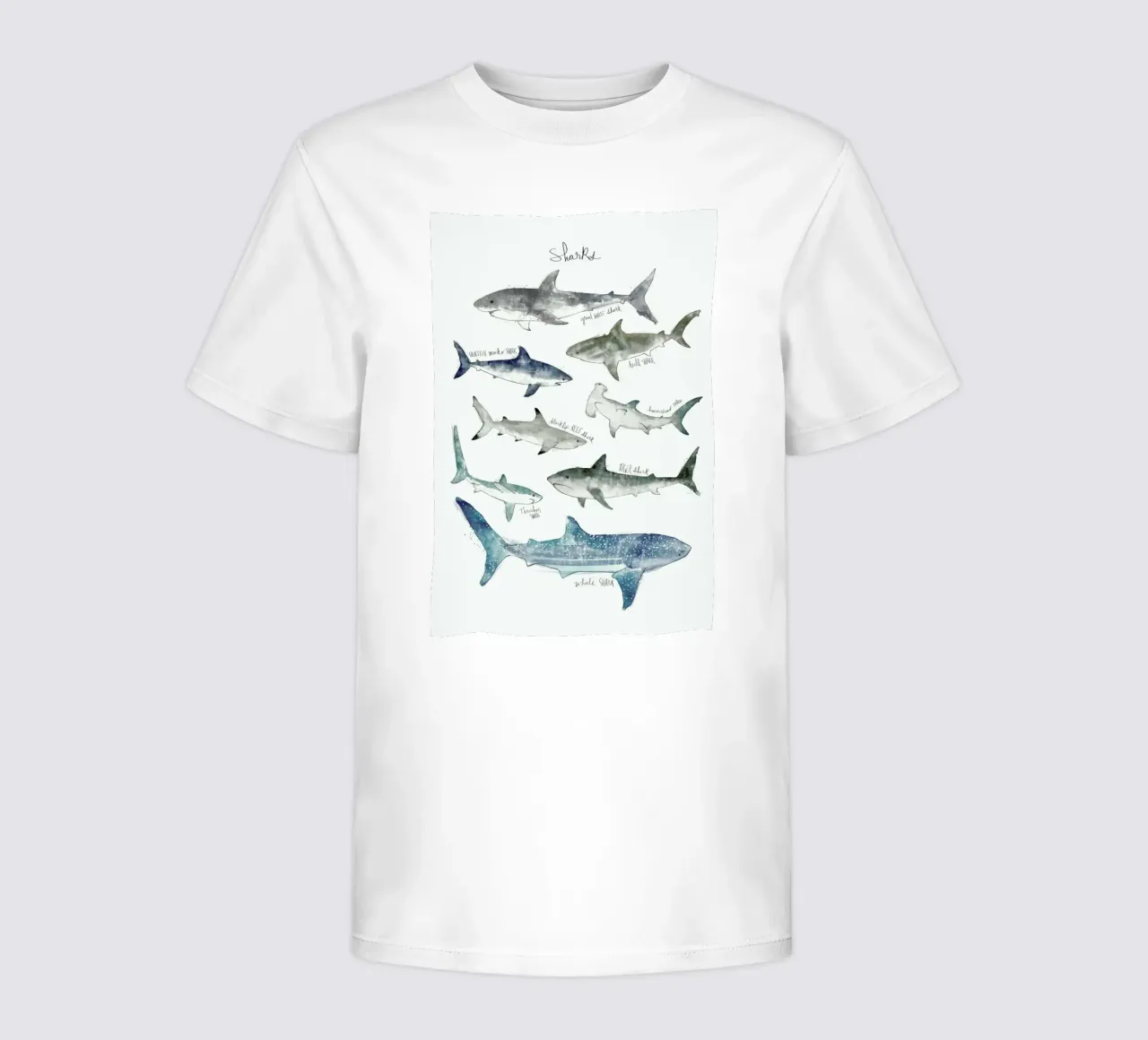 Sharks t-shirt bambini da Amy Hamilton