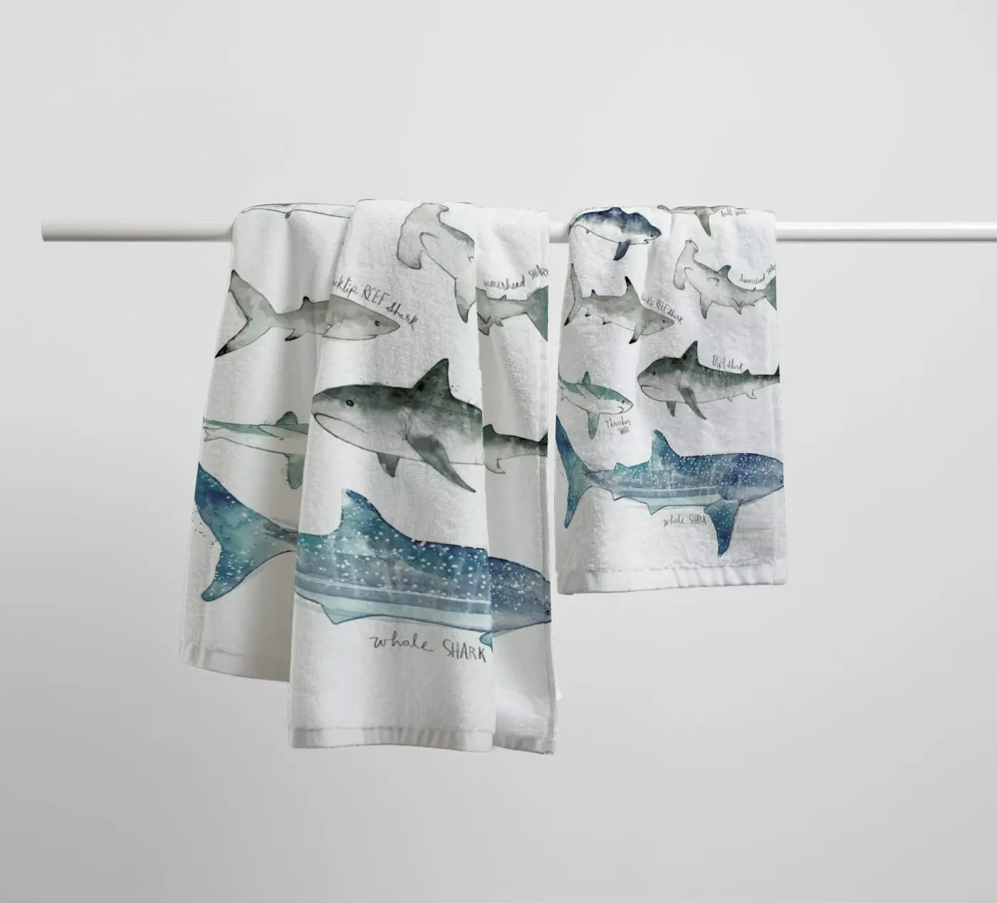Sharks badhanddoek van Amy Hamilton