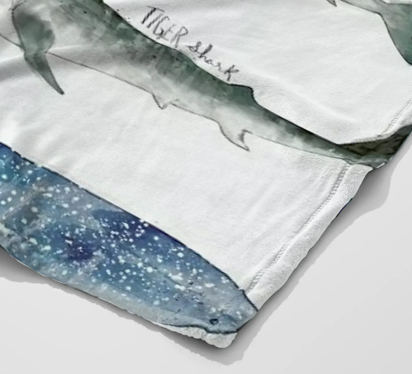 Sharks Fleecedecke von Amy Hamilton