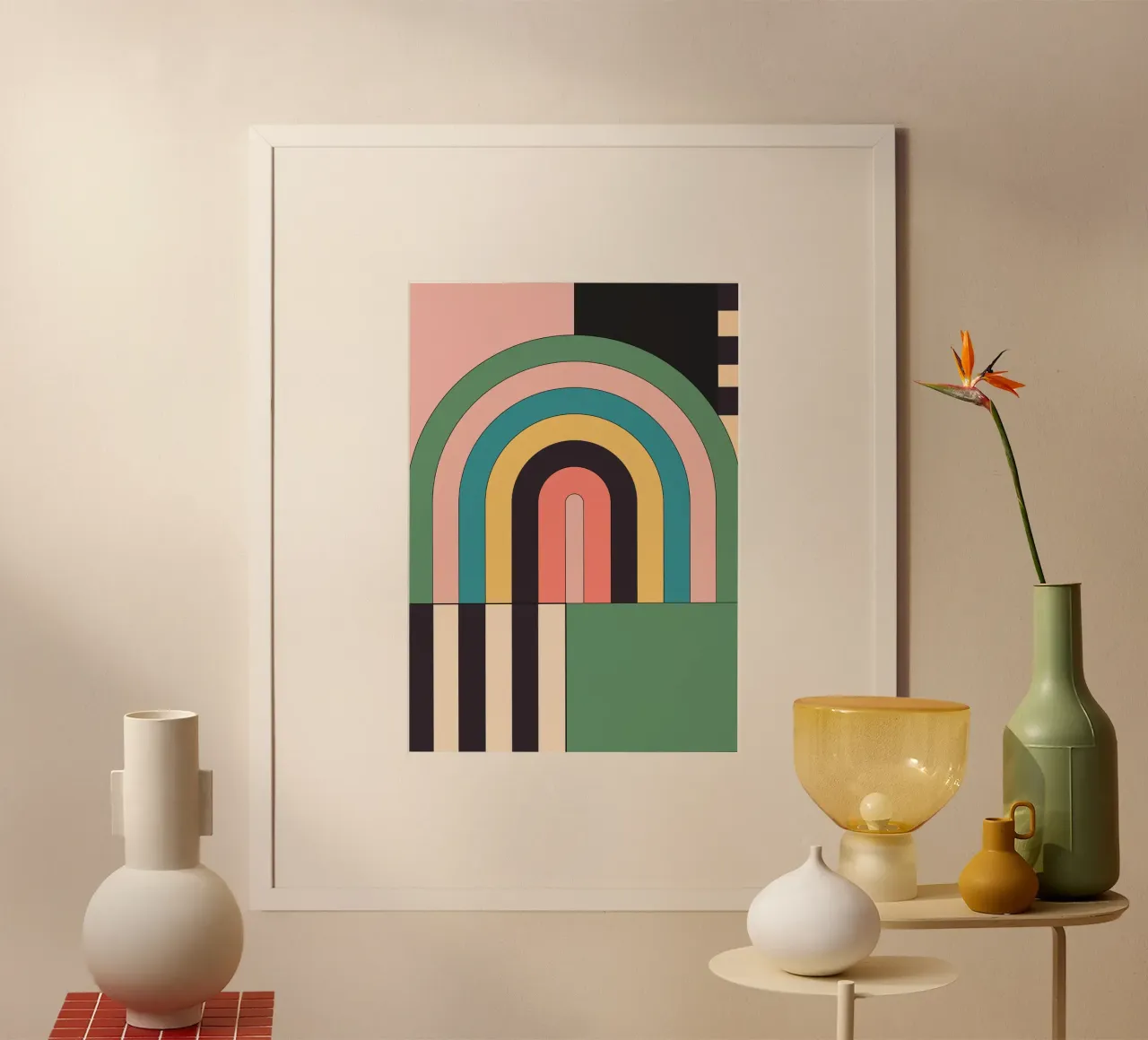 Geometric Abstraction 41 hahnemühle by Gaite
