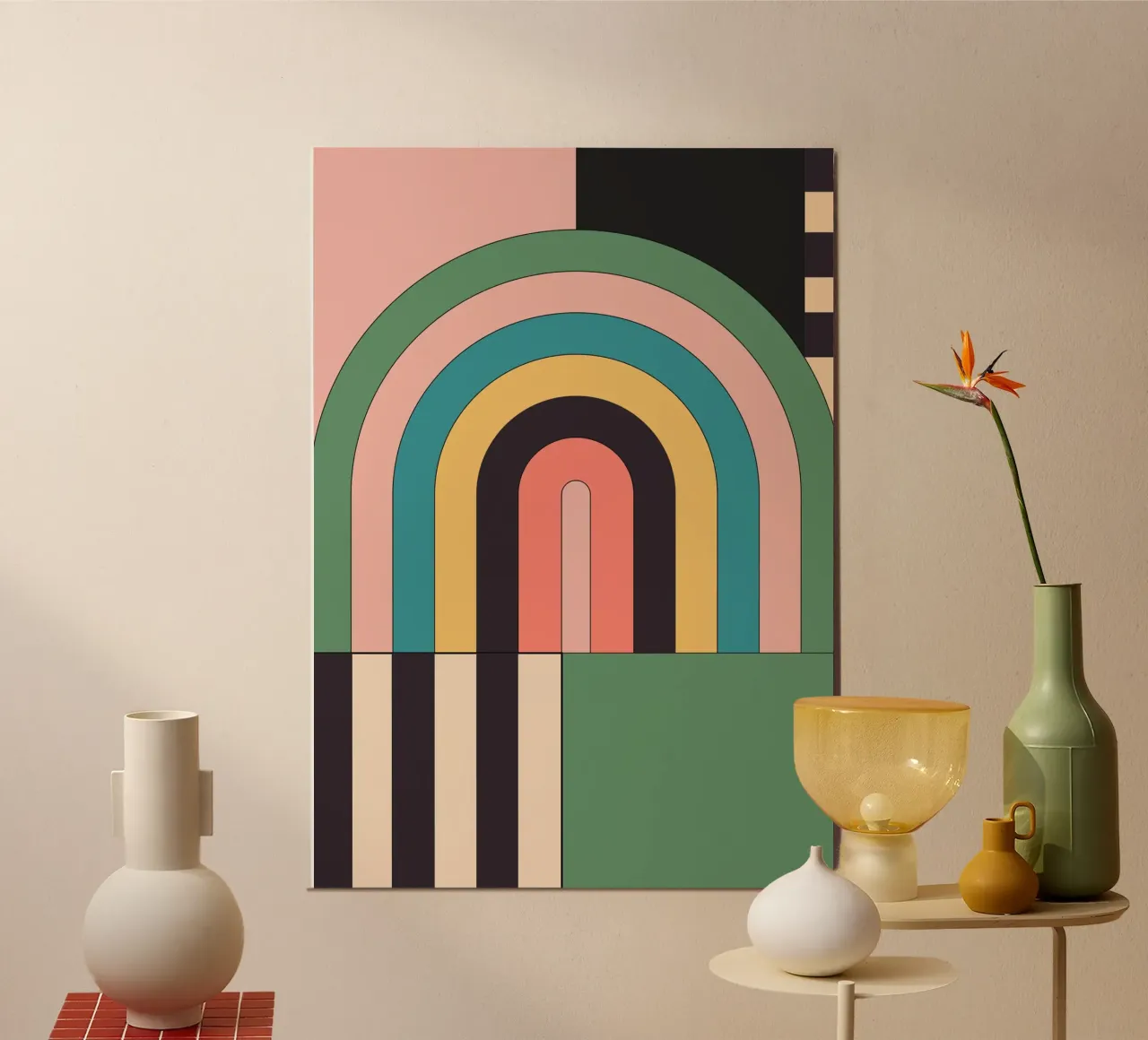 Geometric Abstraction 41 hahnemühle by Gaite