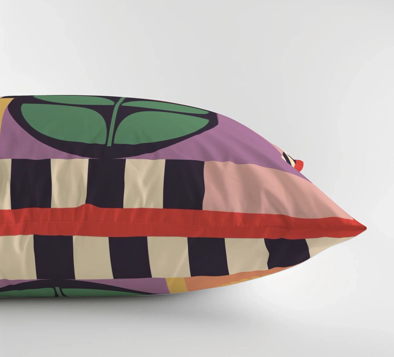 Floral Geometry 11 decorative cushion by Gaite