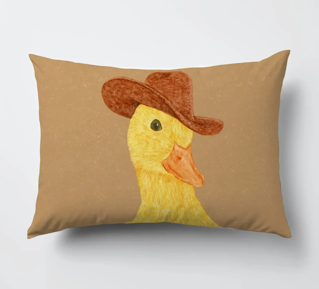 Daphne The Cowgirl Duckling cuscino da AnyoneCanYeehaw