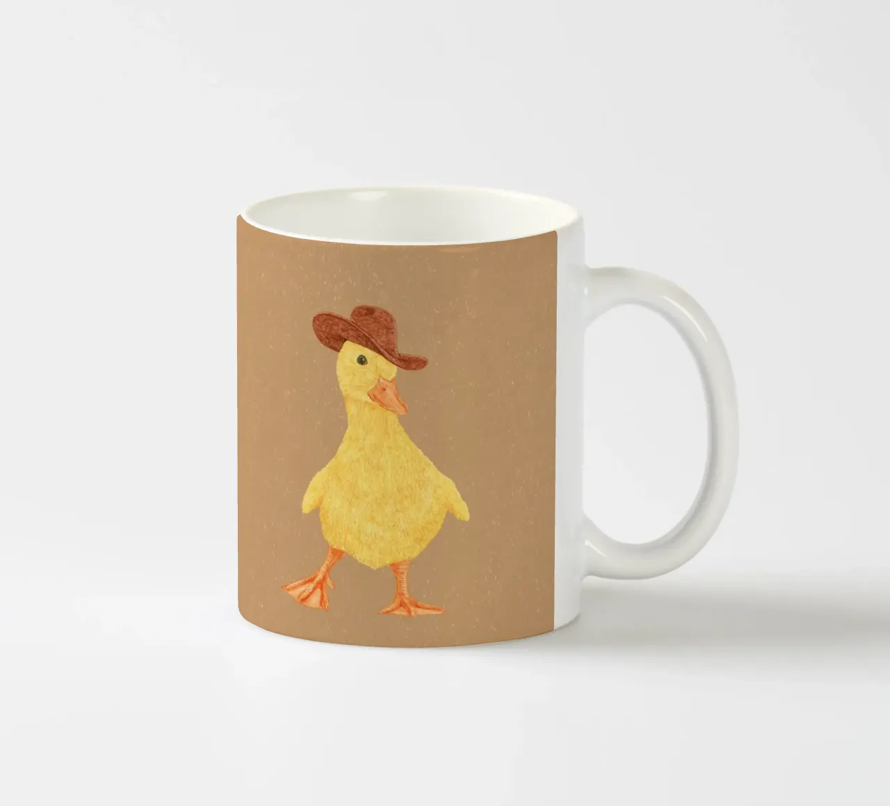 Daphne The Cowgirl Duckling mug en céramique de AnyoneCanYeehaw