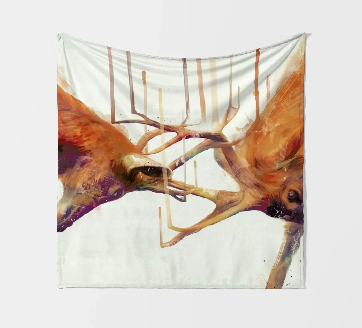 Strong Fleecedecke von Amy Hamilton