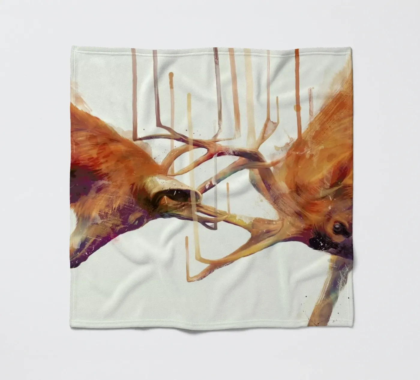Strong Fleecedecke von Amy Hamilton