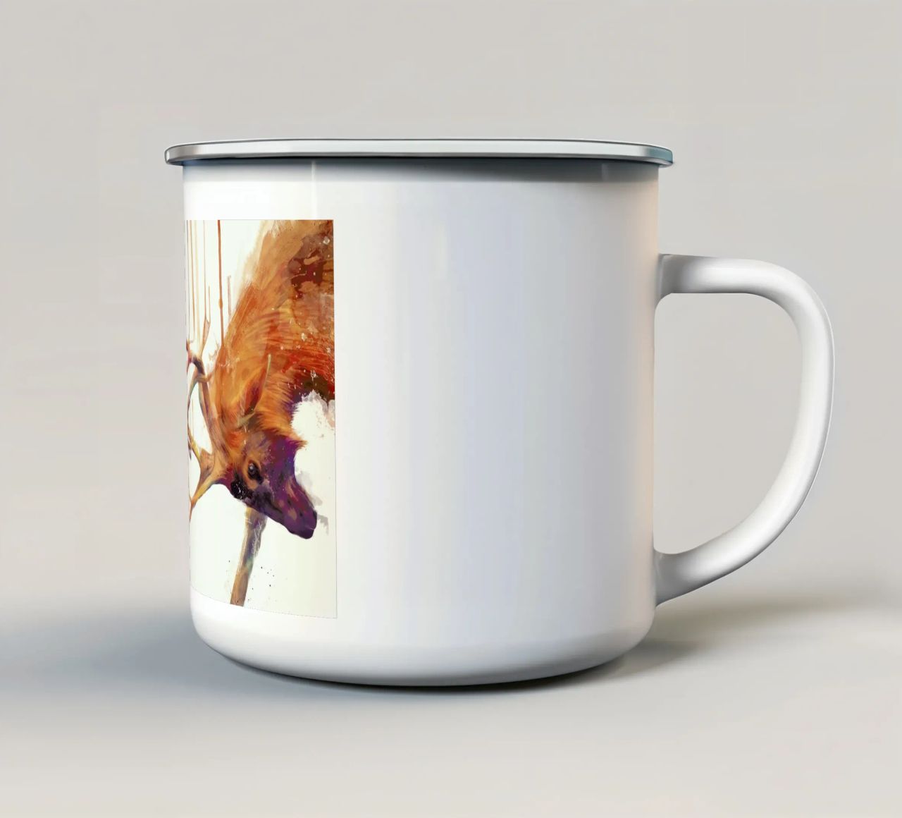 Strong tazza in smalto da Amy Hamilton
