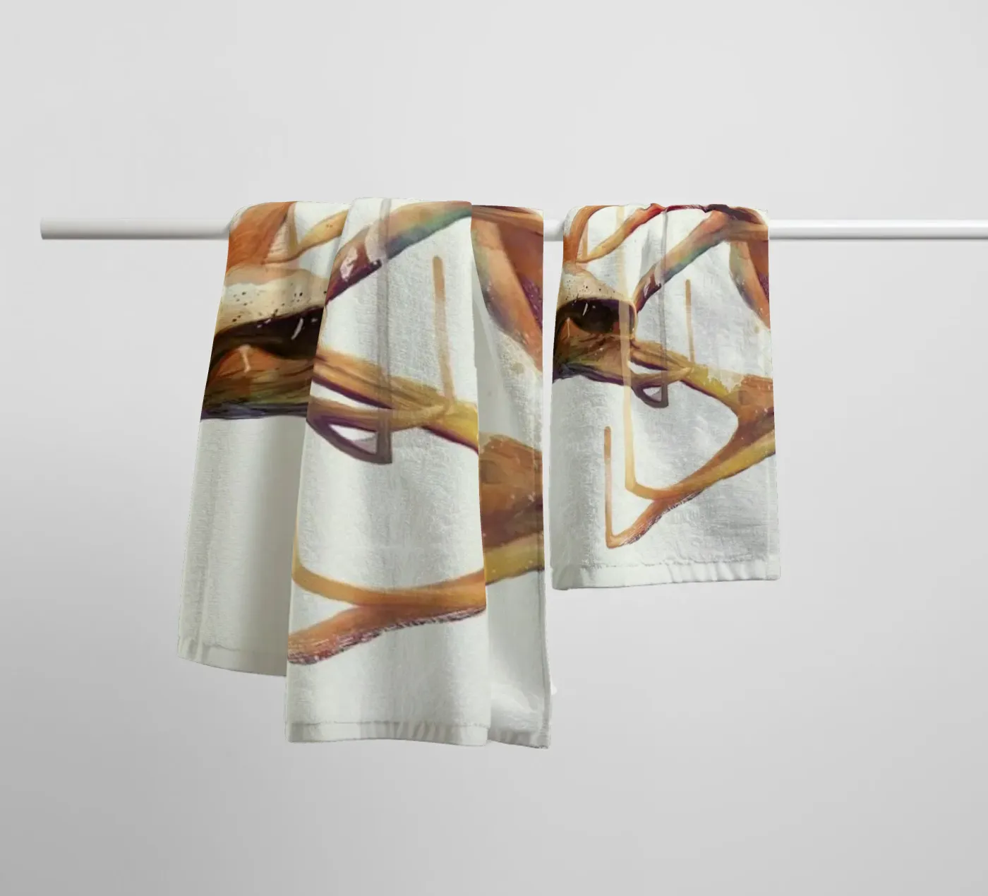 Strong towel by Amy Hamilton