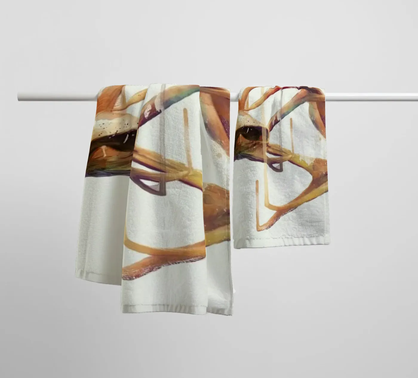 Strong towel by Amy Hamilton