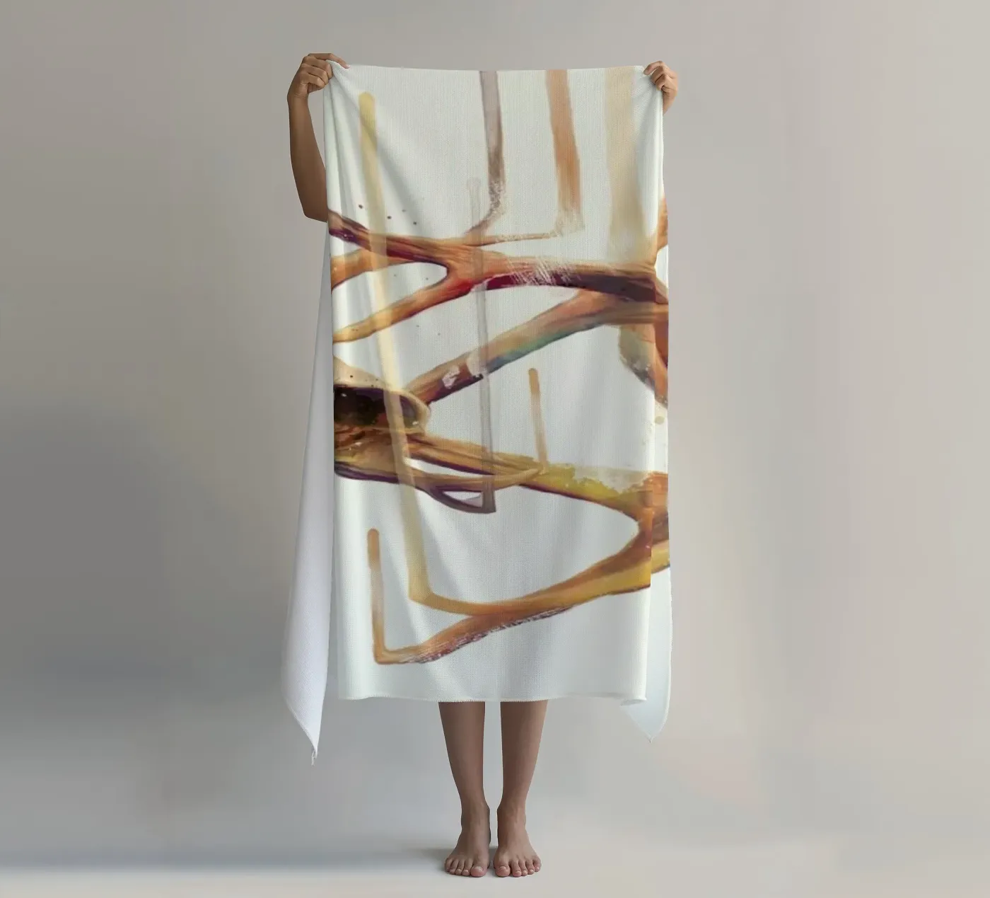 Strong Strandtuch von Amy Hamilton