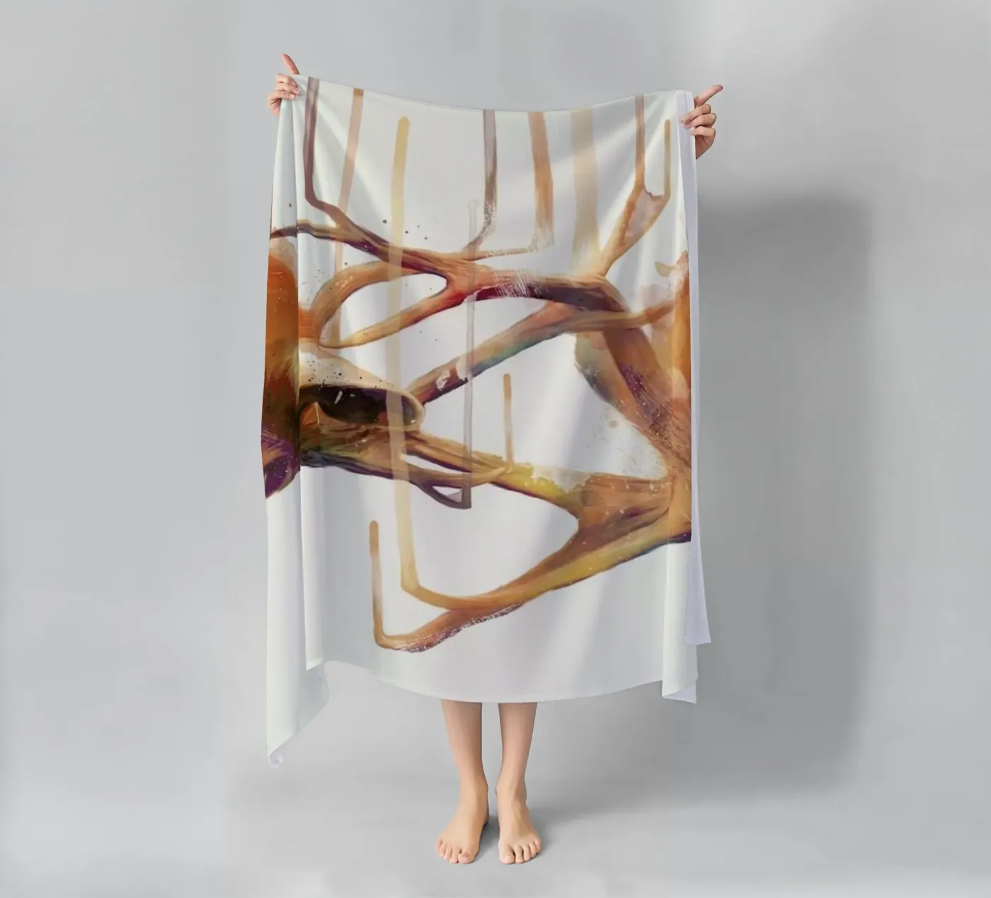 Strong Strandtuch von Amy Hamilton