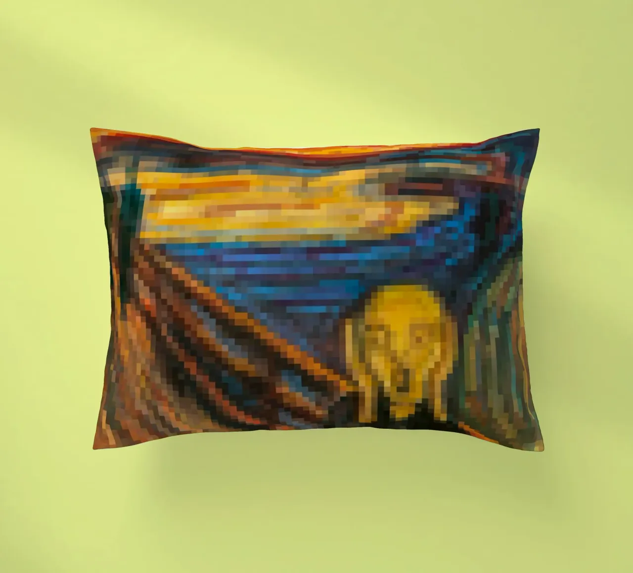 Urlare alla vita, non c'è più niente da perdere cuscino da Artascy Art