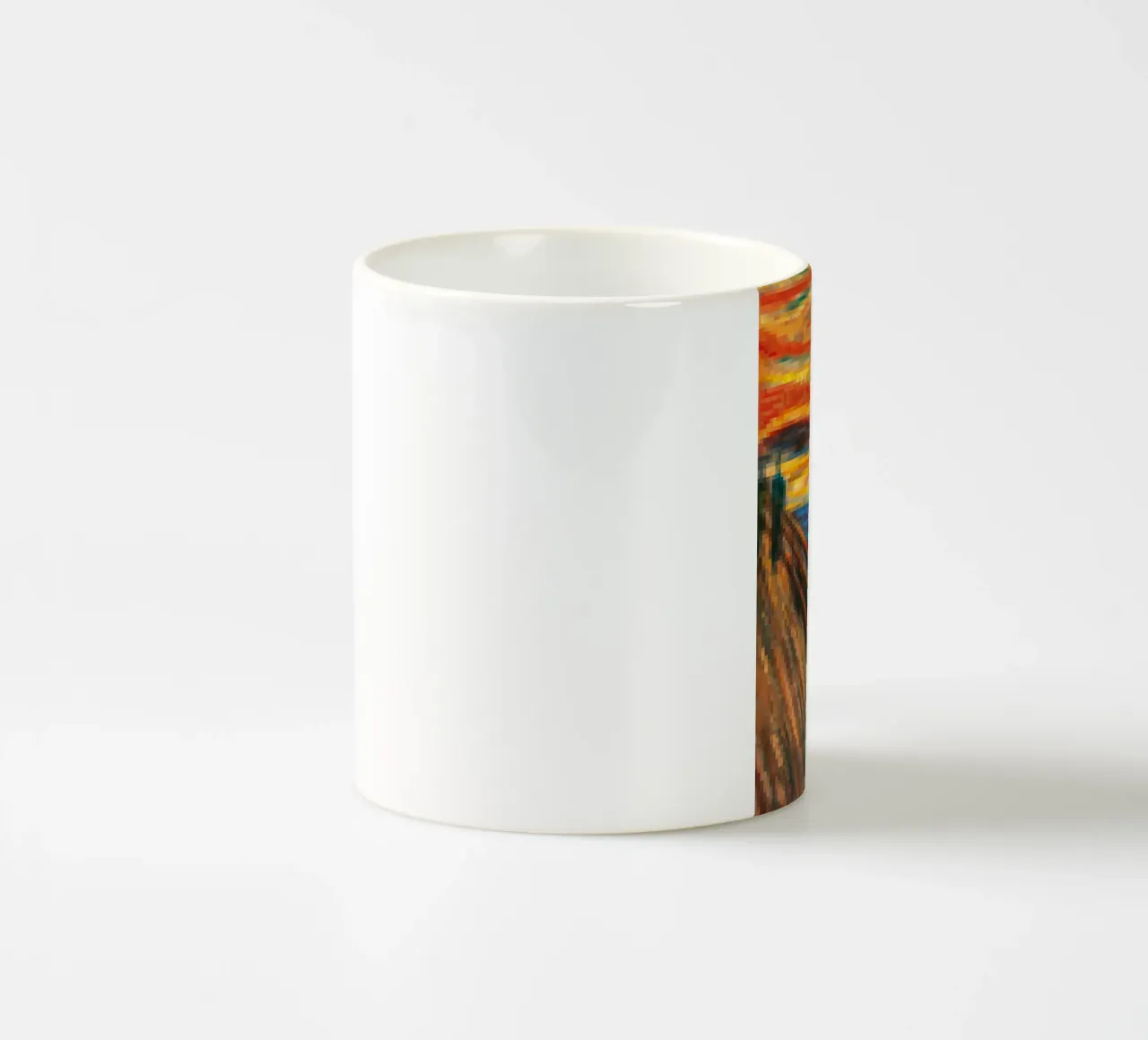 Urlare alla vita, non c'è più niente da perdere tazza in ceramica da Artascy Art