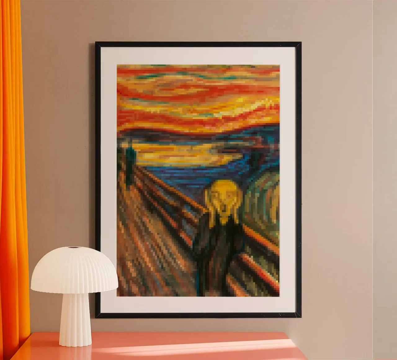 Urlare alla vita, non c'è più niente da perdere carta hahnemühle da Artascy Art