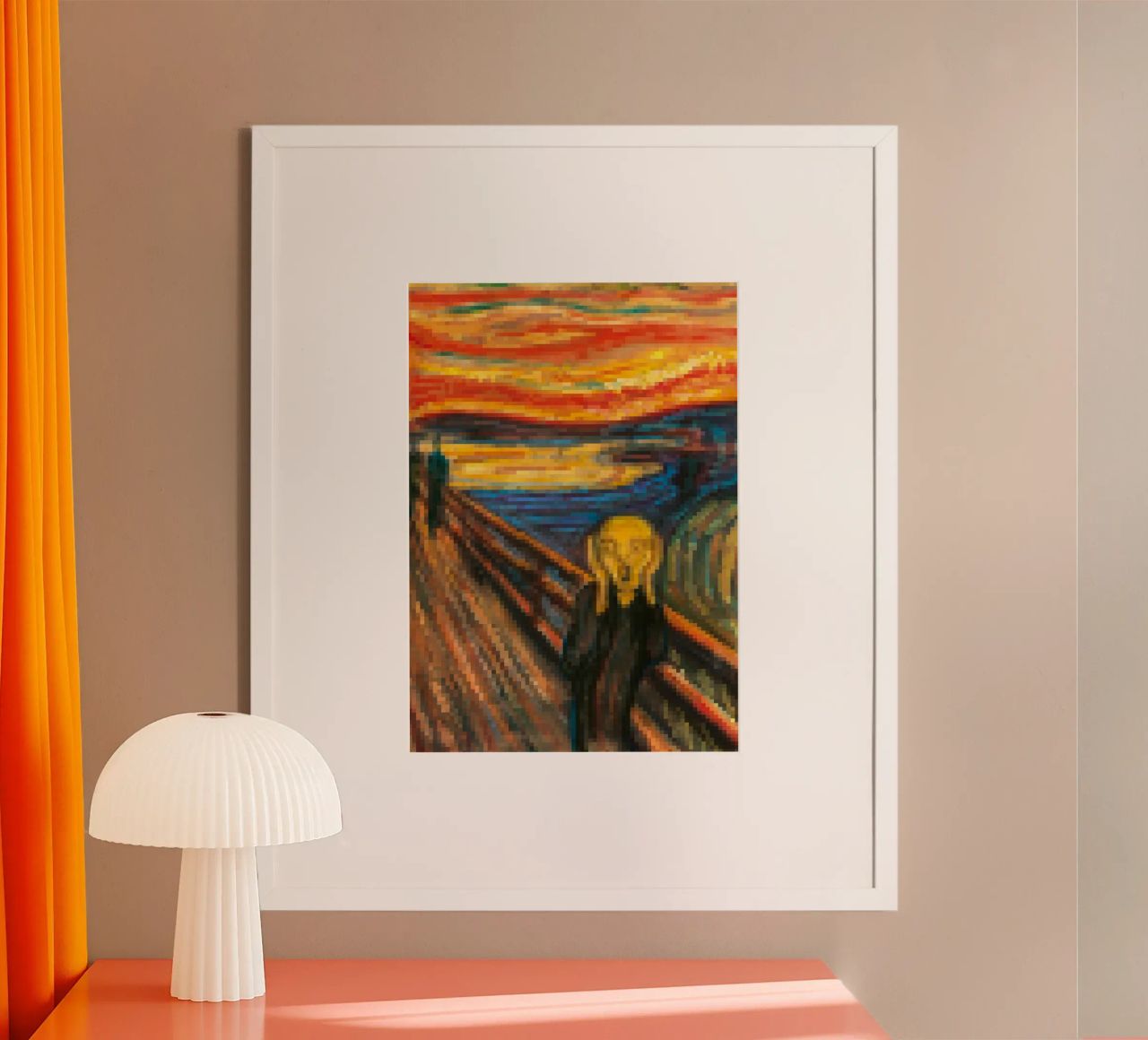 Urlare alla vita, non c'è più niente da perdere poster da Artascy Art