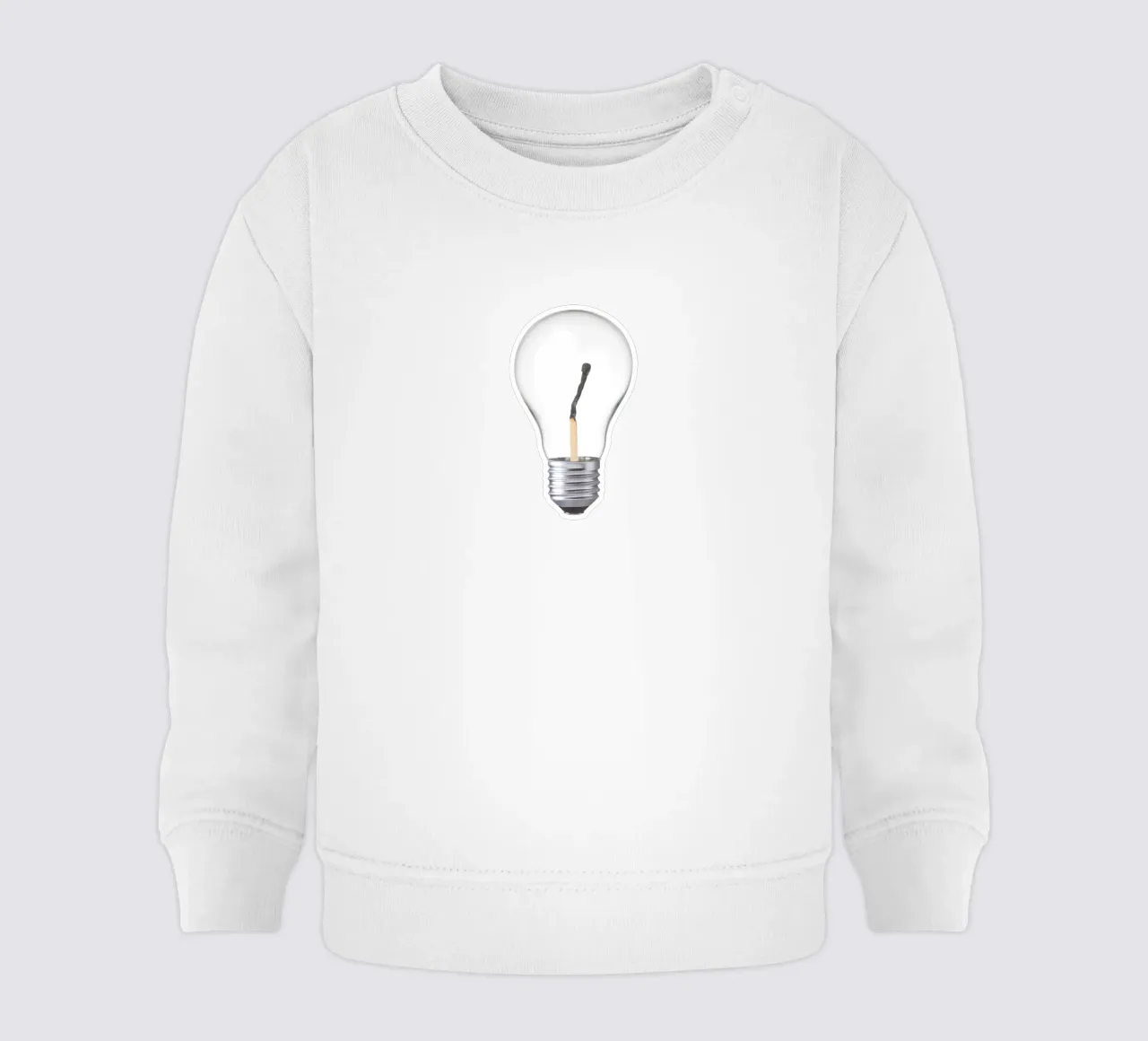 Idea bruciata felpa neonato da 360brain