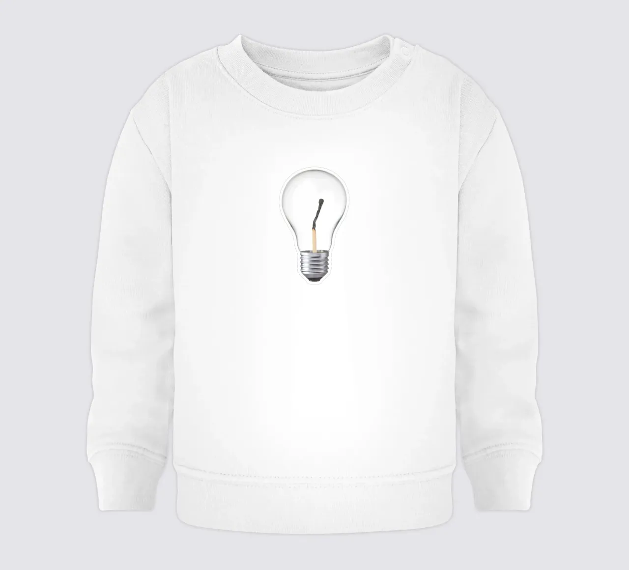 Idea bruciata felpa neonato da 360brain