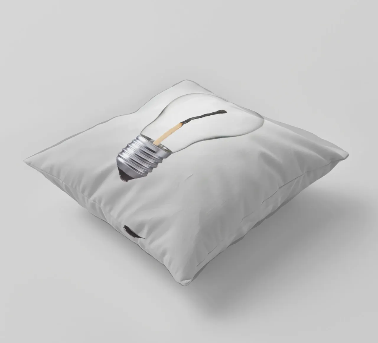 Idea bruciata cuscino da 360brain